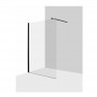 Vetro black TRS110F nano coating shower glass 110X200 cm