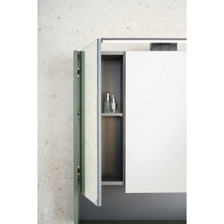 Myriad 70 upper bathroom cabinet green matt