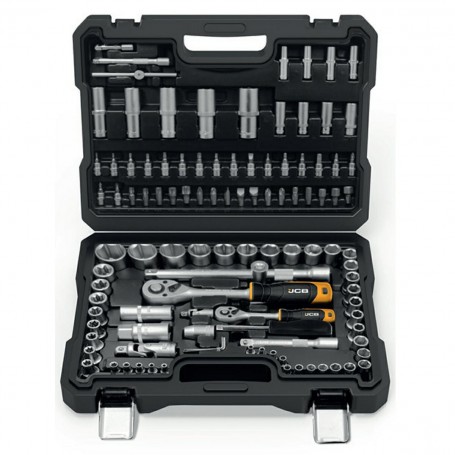 Tool set 108 pieces.1/4", 1/2" JCB-41082-5