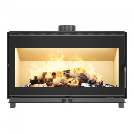 Fireplace cassette insert SAVEN Into 100х62 ECO