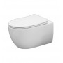 Mondo Wall - hung toilet with seat - Rimless 490x370x370 mm