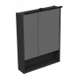 Miriad 60 upper bathroom cabinet grafit supermat