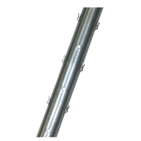 Metal galvanized fence post - h 1800 mm ekstra