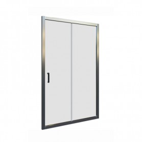 Armal Domino sliding shower door 100x200 Klik chrome profile