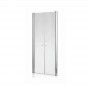 Armal Pivot shower door double 100 chrome profile