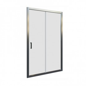 Armal Domino sliding shower door 110x200 Klik chrome profile