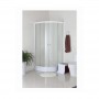 Armal Basic shower cabin obla 80 easy white profile