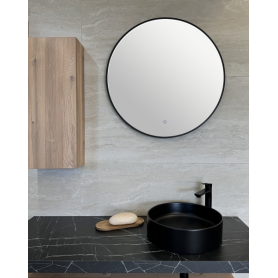 Athena mirror with LED lighting D60 cm