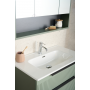 Myriad 60 lower bathroom cabinet green matt