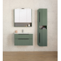 Myriad 60 lower bathroom cabinet green matt