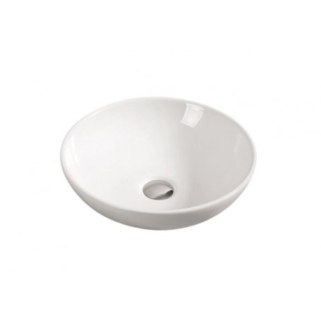 Armal washbasin Art 400x400x120mm, built-in, white gloss