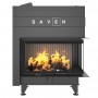 Fireplace insert SAVEN Energy Up 85х50х47R Black (17,0 kW) ECO