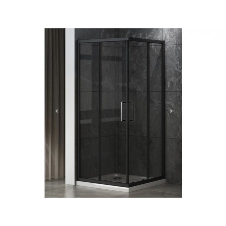 Armal Domino shower cabin square 90 Klik CP dark glass