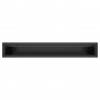 Fireplace ventilation grille SAVEN Loft 90х600 black