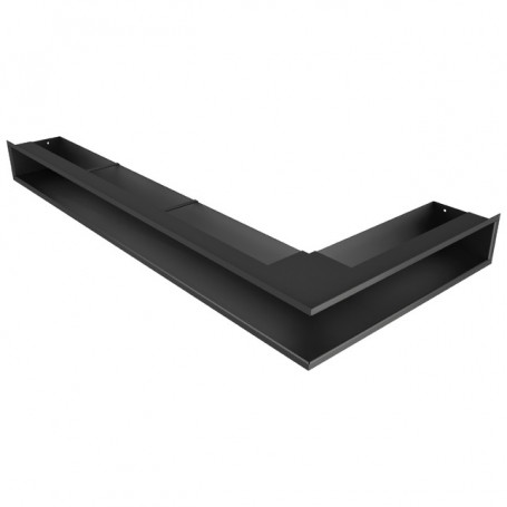 Fireplace ventilation grille 95х450х950 SAVEN Loft Angle black