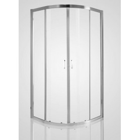 Armal Domino semicircular shower cabin 90 click KP, transparent glass