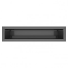 Fireplace ventilation grille SAVEN Loft 90х400 black