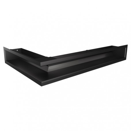 Fireplace ventilation grille 90х600х400 SAVEN Loft Angle black