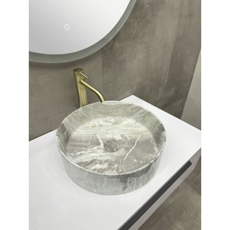 Rachel ceramic countertop washbasin 410x410x125 mm