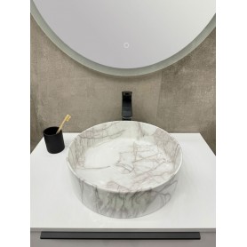 Elena ceramic countertop washbasin 410x410x125 mm