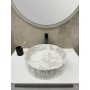 Elena ceramic countertop washbasin 410x410x125 mm