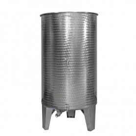 Wine tank made of stainless steel AISI304 (1.4301) 600 L- 3 valves