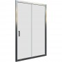 Domino shower door sliding 140x200 Klik KP, glass 6 mm transparent