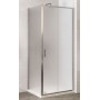 Domino shower cabin D+W wall and sliding two-part door 100x70 cm Click KP