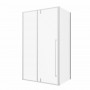 TK Magala 80100 chrome rectangular shower cabin 80x100x195 cm