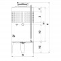 Closed tanks with one cooling jacket 1100L