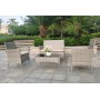 Garden furniture Chicago 4 pieces/set ST