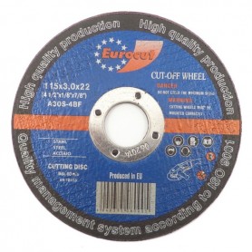 Cut-off wheel for metal 115X3,0 Eurocut